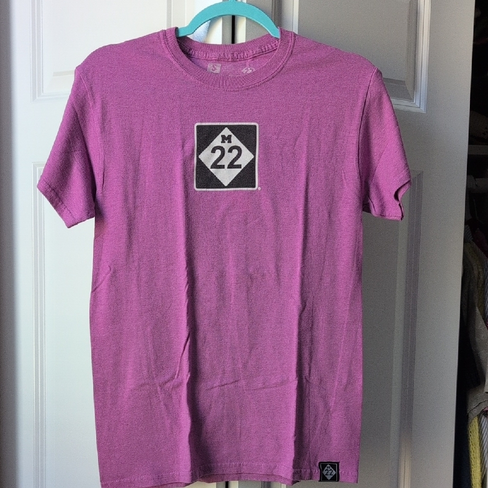 Vibrant Purple Graphic Tee